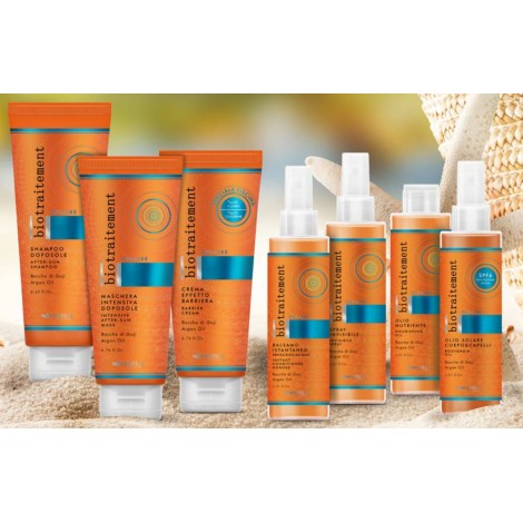 BRELIL SOLAIRE SUN MILK 200ml СЛЪНЦЕ-ЗАЩИТНО МАСЛО ЗА КОСА 200МЛ 